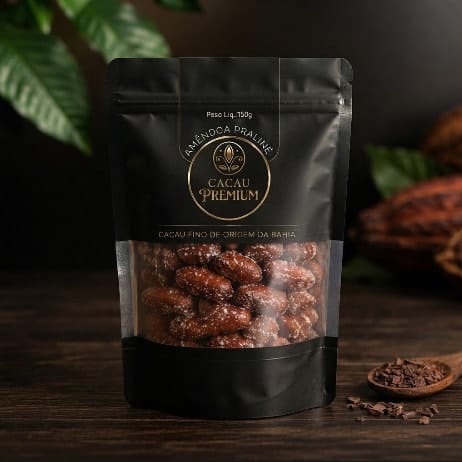 Amêndoa Praliné Granel — Cacau Premium